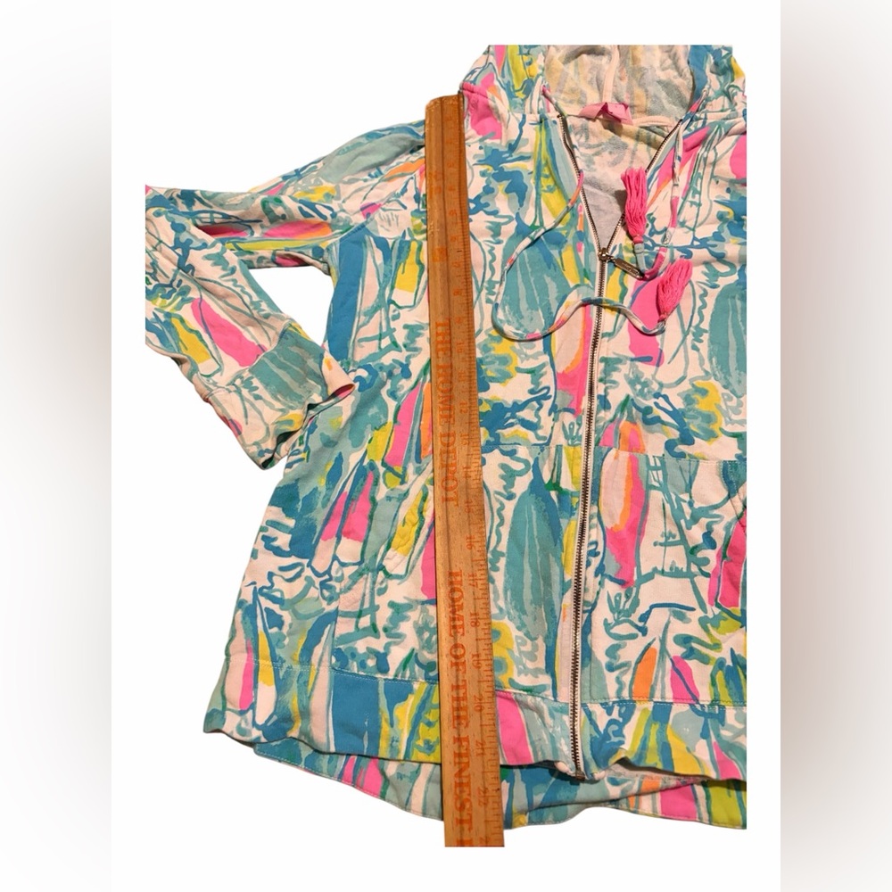 Lilly Pulitzer Pastel Zip-Up Jacket - Picture 4 of 6